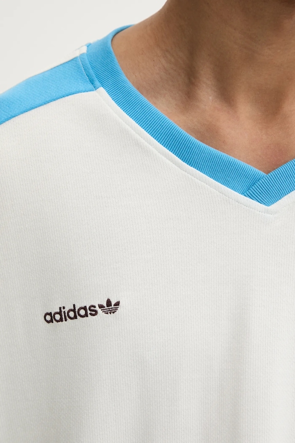 Tričko s dlouhým rukávem adidas Originals JERSEY JC8374 béžová