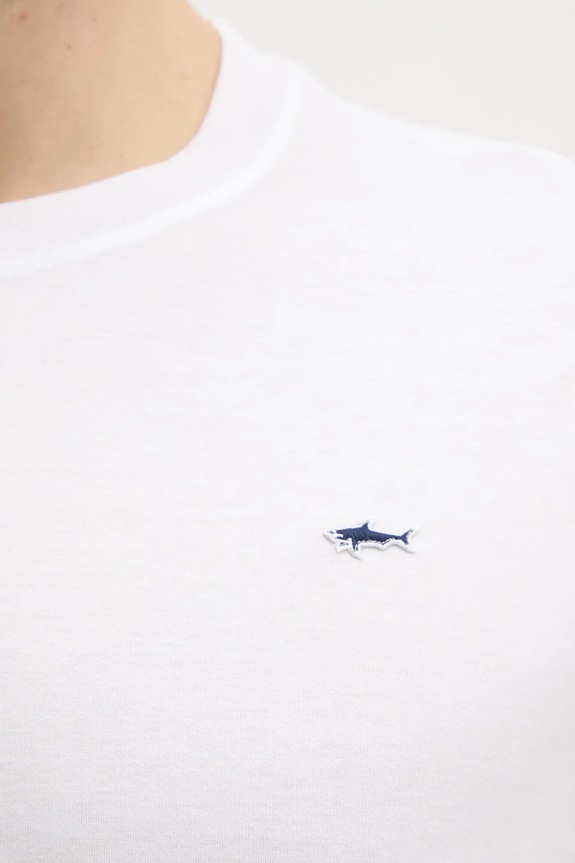 Paul&Shark longsleeve bawełniany C0P1093 biały