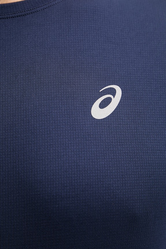 Μακρυμάνικο μπλουζάκι για τρέξιμο Asics Core 2011D219 σκούρο μπλε