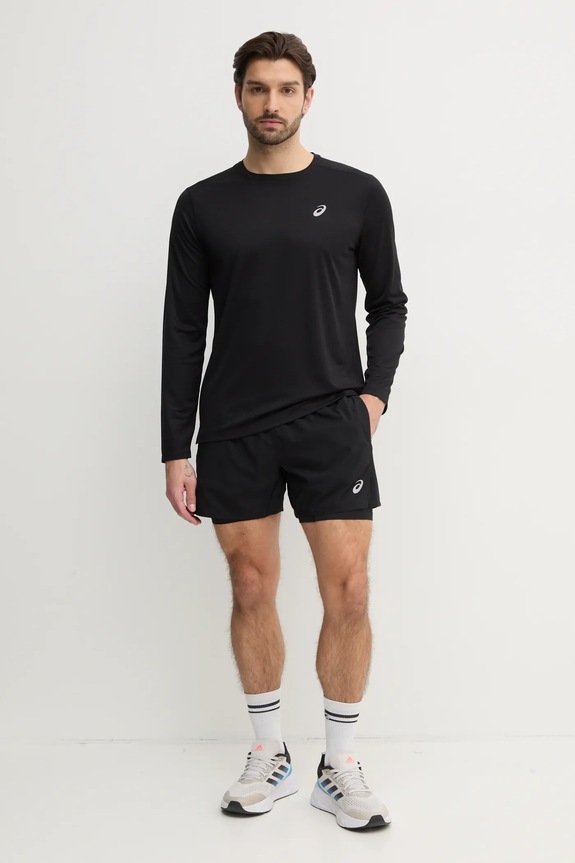 Asics longsleeve pentru alergare Core 2011D219 negru SS26