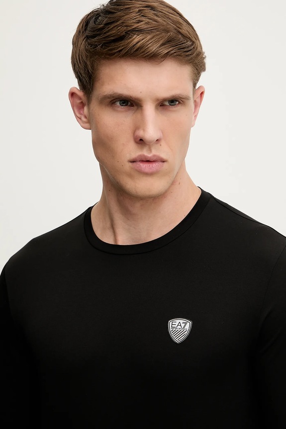 EA7 Emporio Armani hosszú ujjú fekete PJRGZ.8NPT17