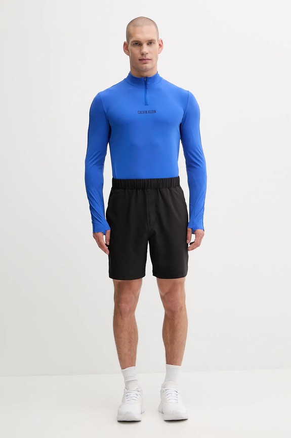 Majica dugih rukava za trening Calvin Klein Performance LVGMF4K210 plava AW25