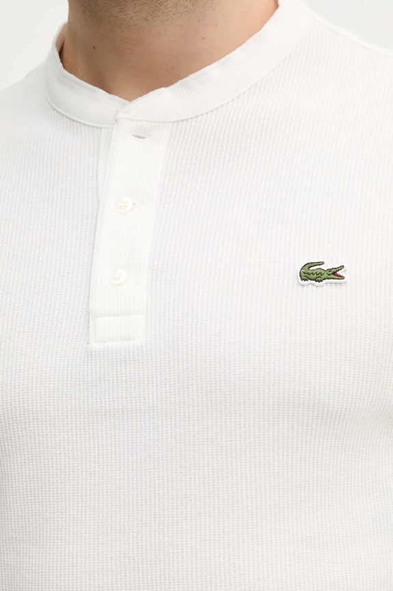 Lacoste longsleeve biały TH0035