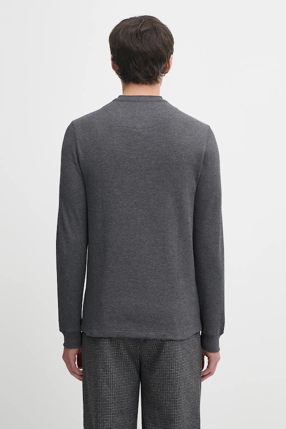 Odzież Lacoste longsleeve TH0035 szary