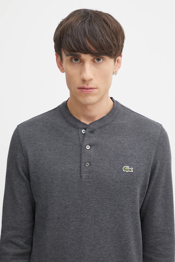 Lacoste longsleeve szary TH0035