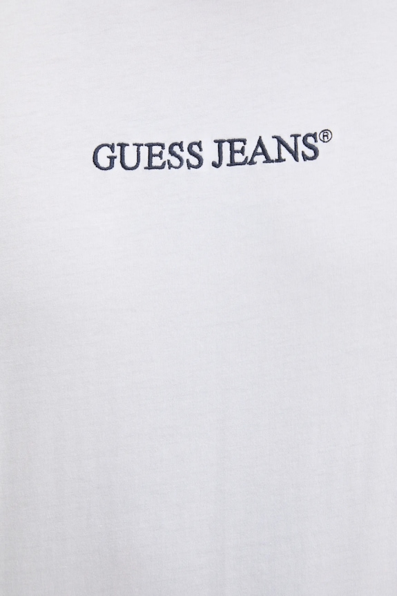 Guess Jeans longsleeve bawełniany M5RI84.K8HM0 biały