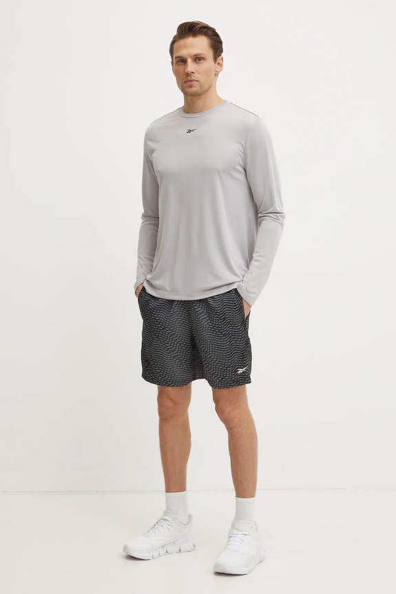 Reebok longsleeve 100216546 gri SS25