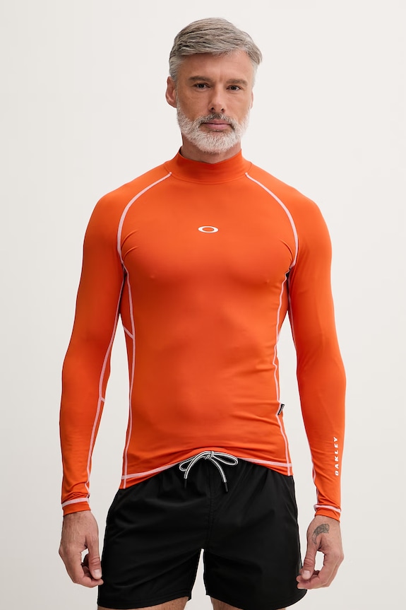 Oakley plavky longsleeve pánske oranžová FOA406870