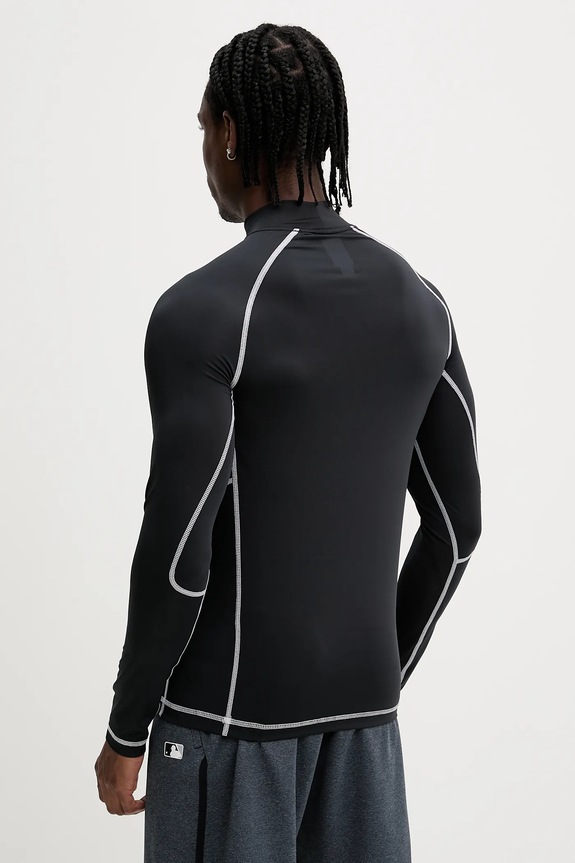 Oakley longsleeve de baie pentru bărbați, tricou de înot FOA406870 negru SS26