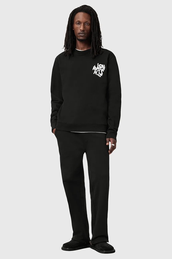 Βαμβακερή μπλούζα AllSaints ORLANDO M056NB