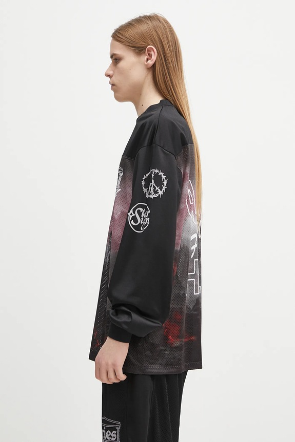 Îmbrăcăminte Aries longsleeve Ramscape Airtex LS Tee AR4005003 negru