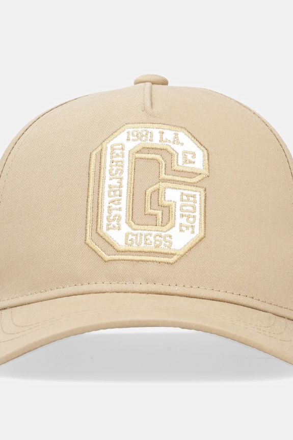 Guess gyerek pamut baseball sapka L5RZ06.WO08O.PPYA bézs SS25