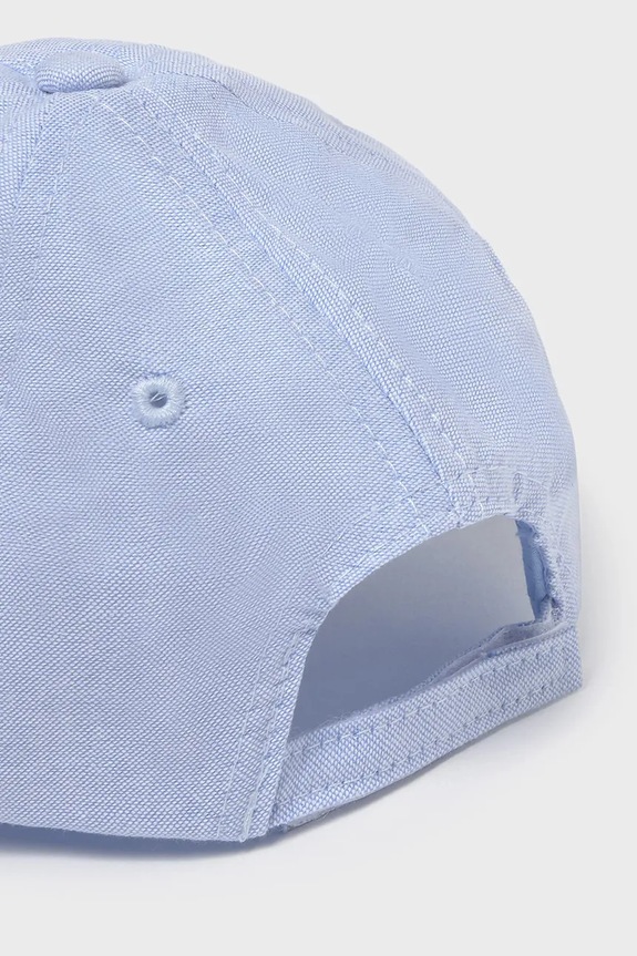 Pamučna kapa sa šiltom za bebe Mayoral 10883.3G.Baby.PPYA plava SS25