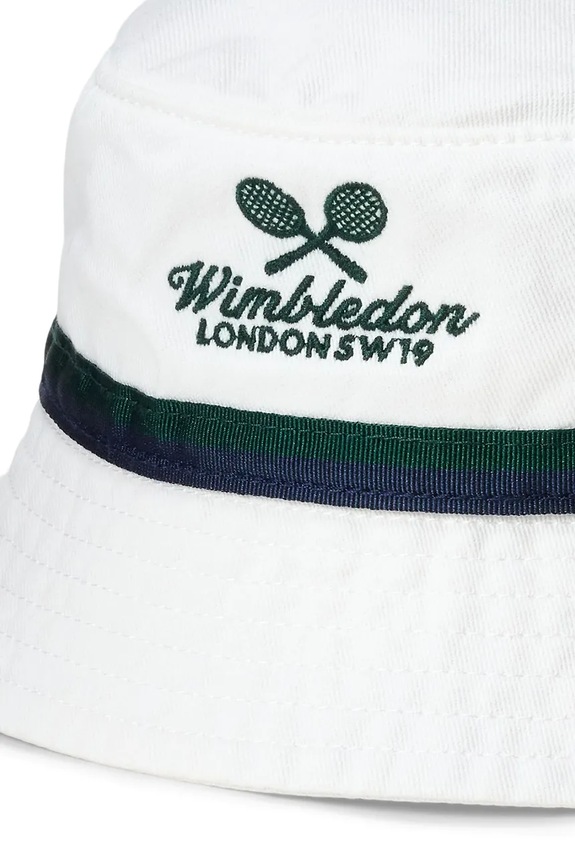Fiú Polo Ralph Lauren gyerek pamut sapka Wimbledon collection 320970406001 fehér