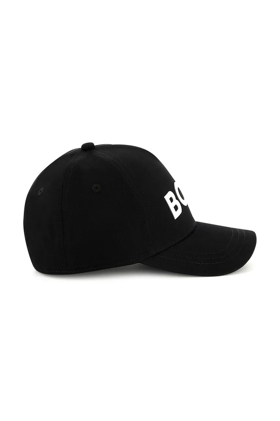 BOSS czapka z daszkiem bawełniana dziecięca J51681