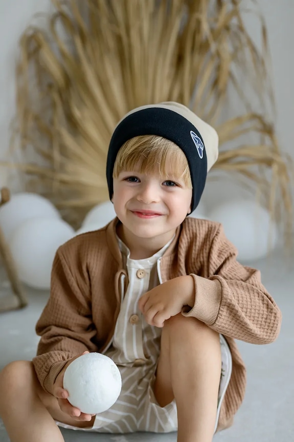 Jamiks cappello in cotone bambino CELESTYN marrone CELESTYN.Na.gl.JWH030.B