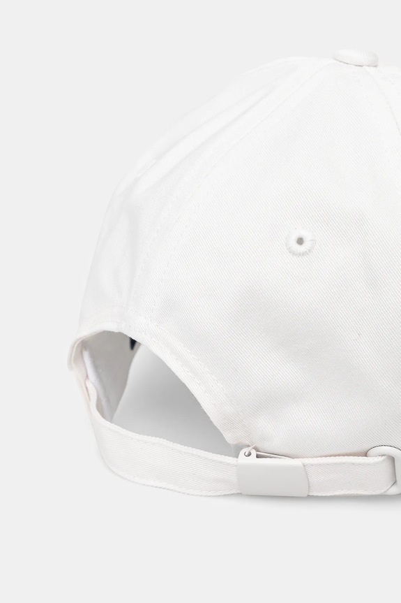 Akcesoria Tommy Jeans czapka z daszkiem bawełniana AW0AW16986 biały