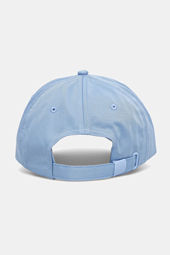 Doplnky Tommy Jeans čiapka so šiltom dámska bavlnená AW0AW16991 modrá