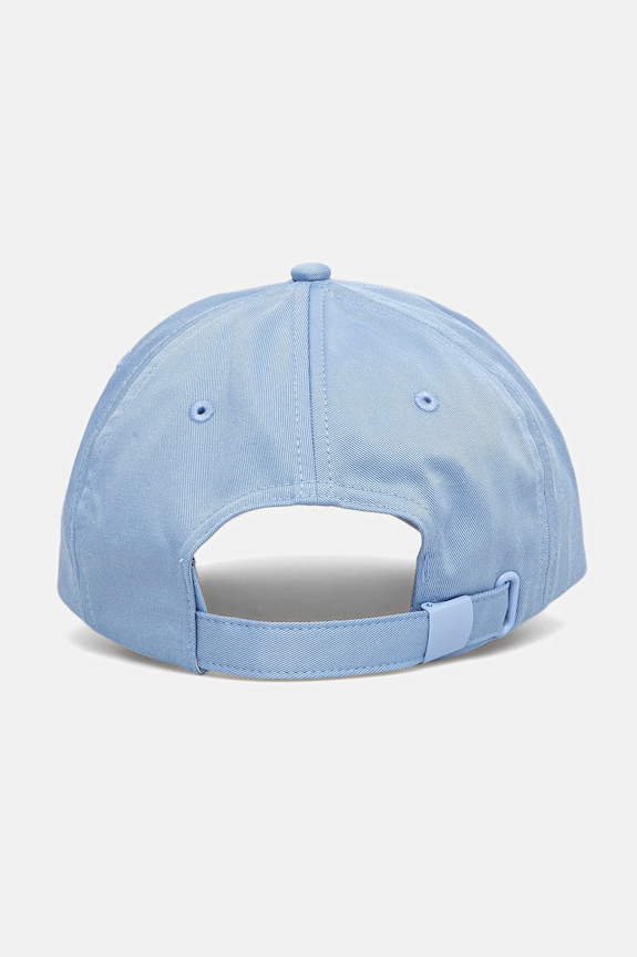 Doplnky Tommy Jeans čiapka so šiltom dámska bavlnená AW0AW16991 modrá