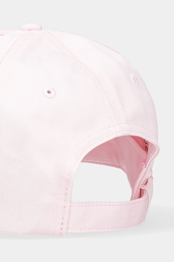 Accesorii Tommy Jeans șapcă de damă din bumbac AW0AW16991 roz