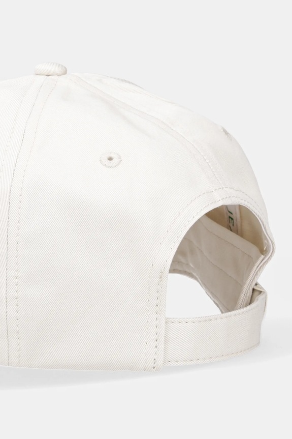 Akcesoria Tommy Jeans czapka z daszkiem damska bawełniana AW0AW16991 beżowy