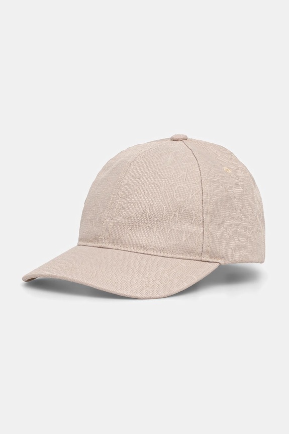 Šiltovka Calvin Klein Planet friendly béžová K60K612871