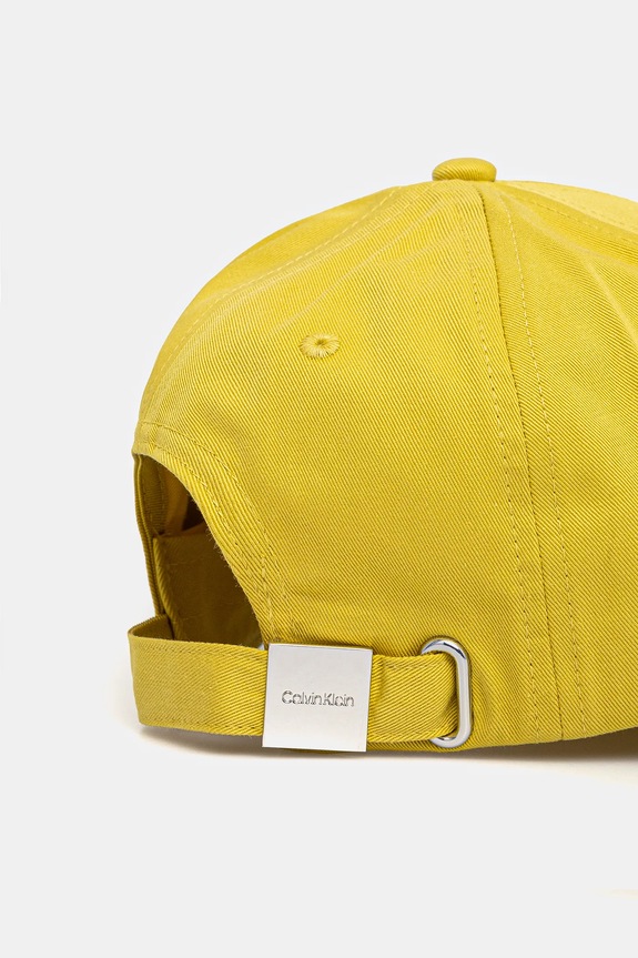 Accesorii Calvin Klein șapcă de baseball din bumbac K60K613102 galben