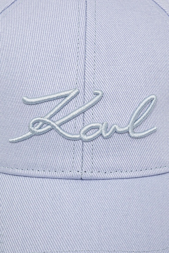 Šiltovka Karl Lagerfeld K/SIGNATURE A1W33069 modrá AA00