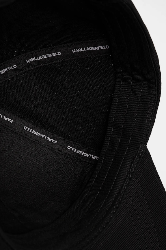 Kšiltovka Karl Lagerfeld K/SIGNATURE černá A1W33069