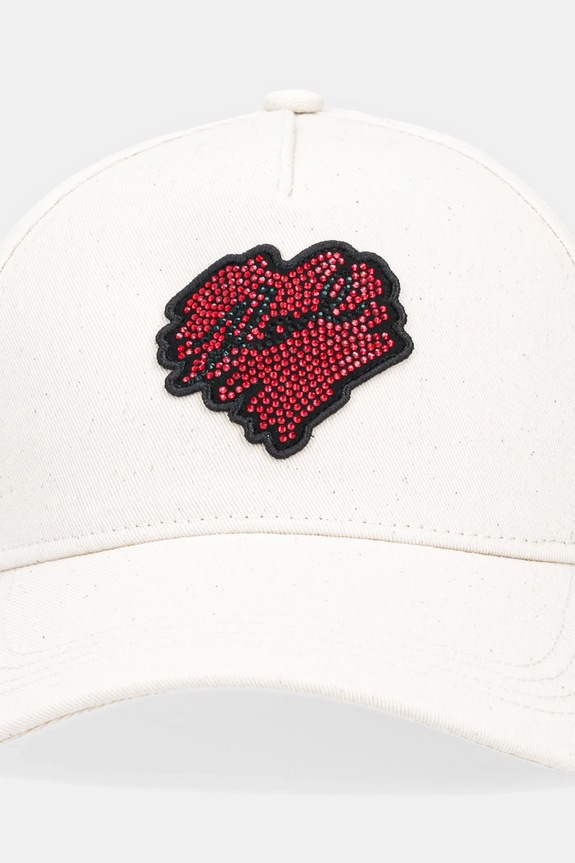 Šiltovka Karl Lagerfeld A1W33159 béžová SS25