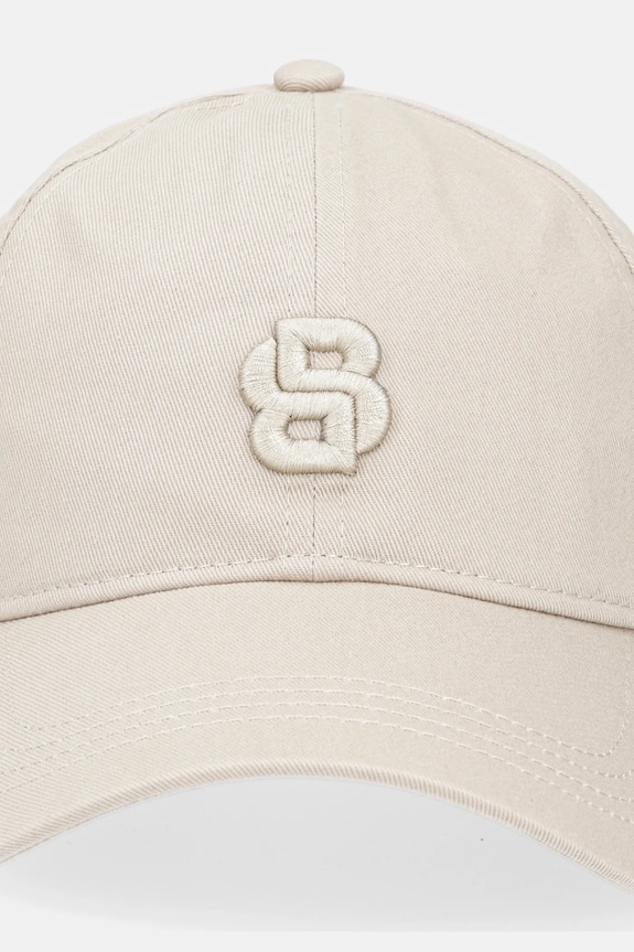 Pamučna kapa sa šiltom BOSS Ari-B-ICON 50533348 bež AW25
