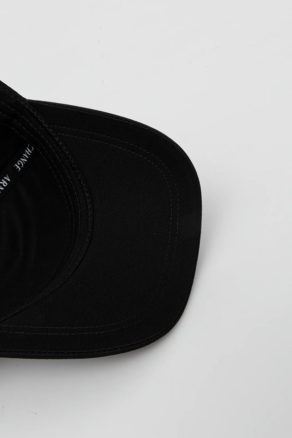 Armani Exchange czapka z daszkiem bawełniana czarny XW000956.AF13848.NOS