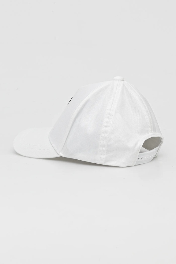 Bombažna bejzbolska kapa Armani Exchange XW001179.AF14711.NOS bela AA00