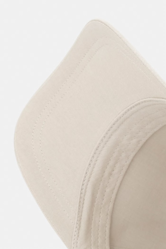 Armani Exchange czapka z daszkiem bawełniana beżowy XW000957.AF13846