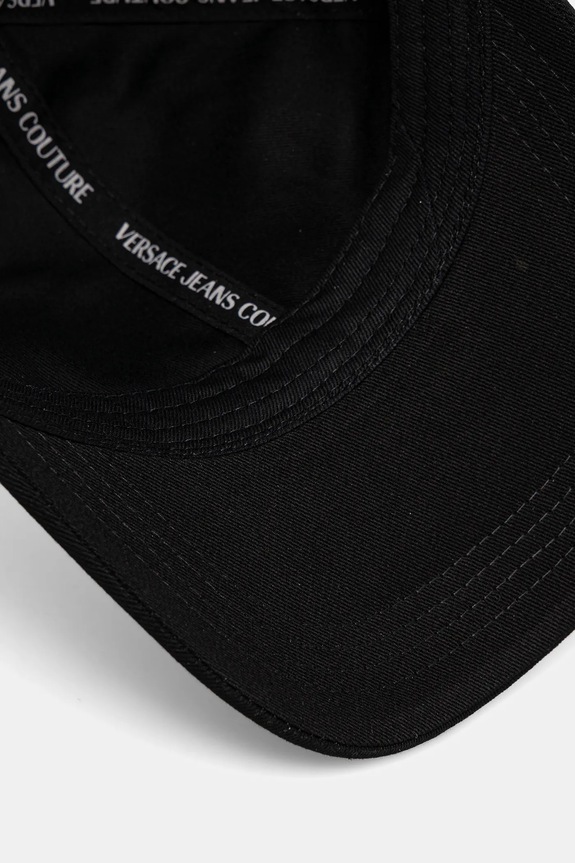 Versace Jeans Couture pamut baseball sapka fekete 78HAZK26.ZG366