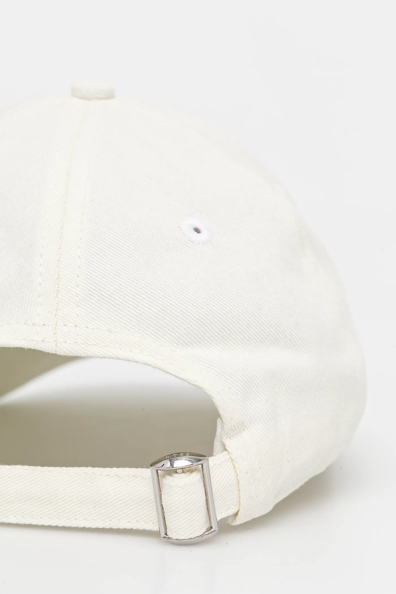 Βαμβακερό καπέλο του μπέιζμπολ BOSS Orange 50540944 λευκό SS25