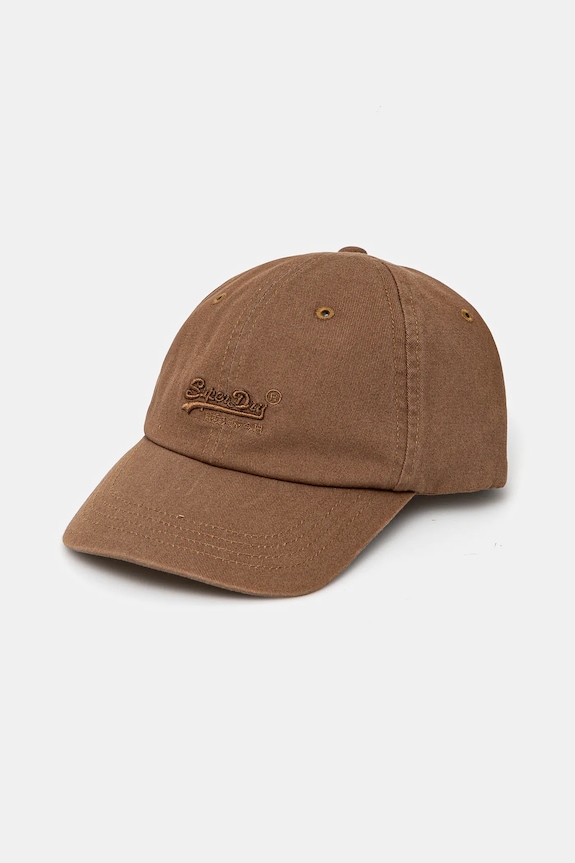 Superdry pamut baseball sapka sima zöld W9010193A.ZMY