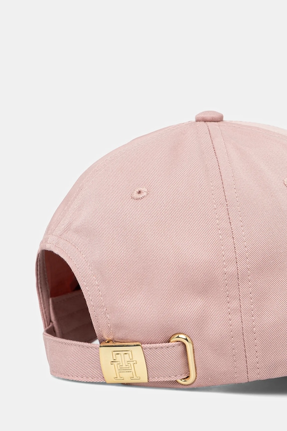 Tommy Hilfiger șapcă de baseball din bumbac AW0AW17128 roz