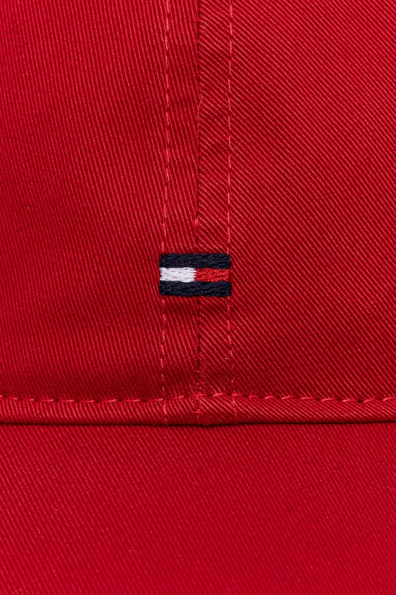 Tommy Hilfiger pamut baseball sapka AW0AW17131 piros SS25