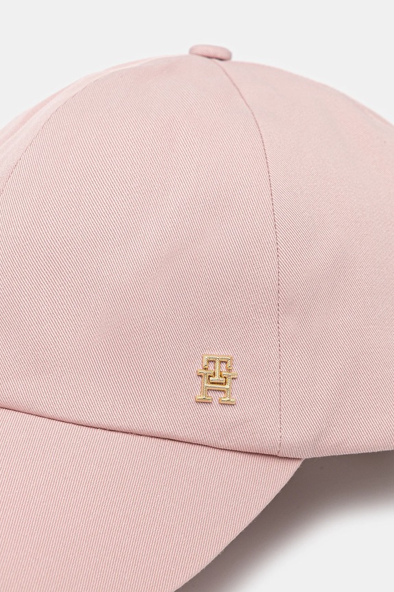 Tommy Hilfiger pamut baseball sapka AW0AW17138 rózsaszín SS25