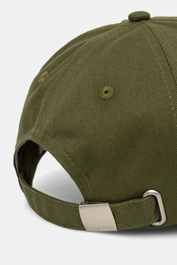 Accesorii Calvin Klein șapcă de damă din bumbac LV04K5024G verde