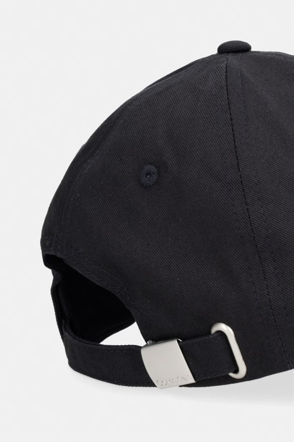 Dodatki Calvin Klein Jeans Baseball kapa ženska bombažna LV04K5027G črna