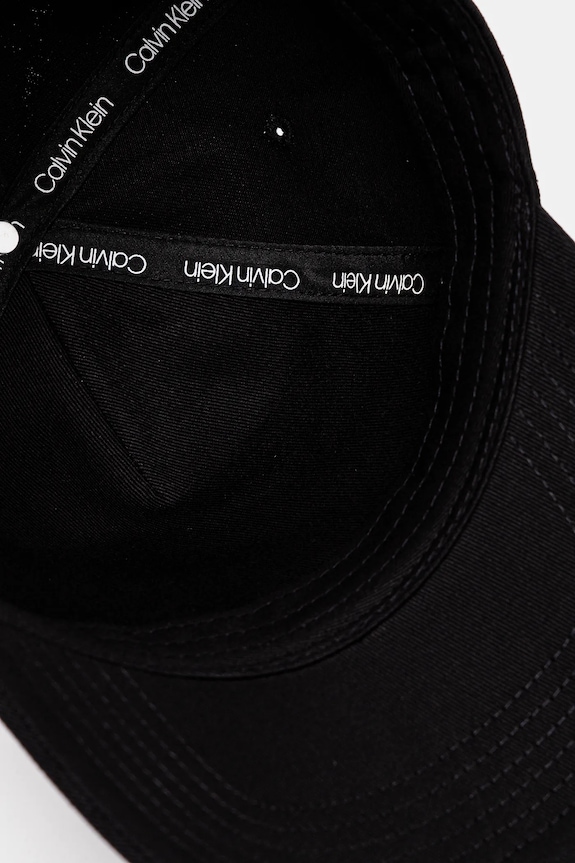 Dodaci Calvin Klein Jeans baseball cap ženska pamučna LV04K5027G crna