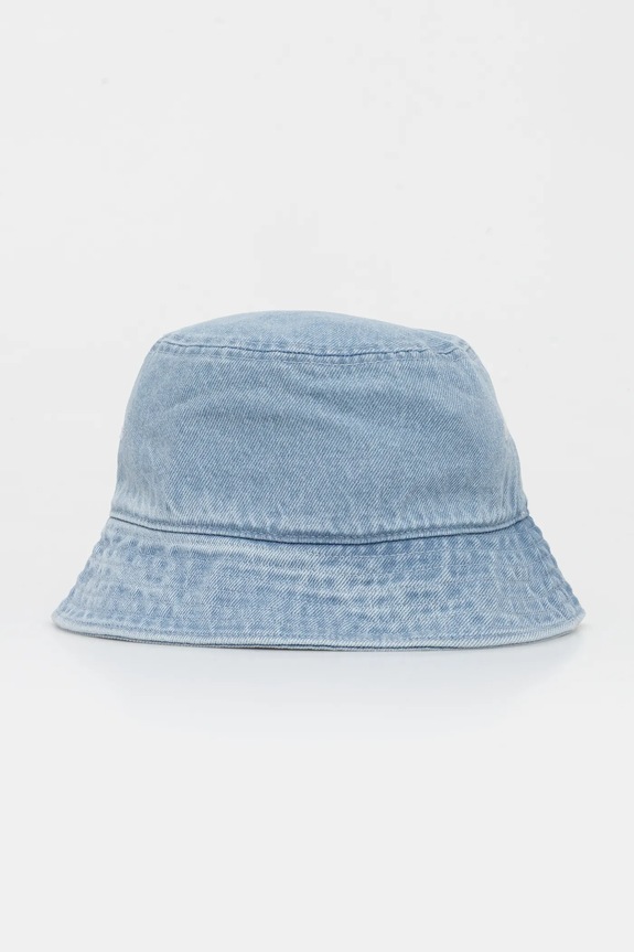 Calvin Klein Jeans palarie din bumbac LV04K5021G albastru SS25