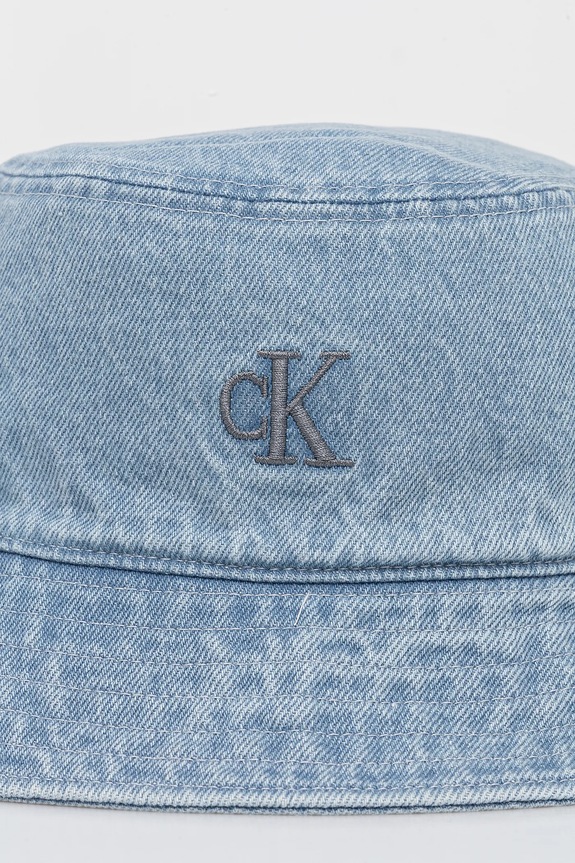 Accesorii Calvin Klein Jeans palarie din bumbac LV04K5021G albastru