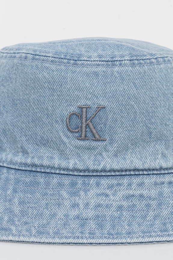 Accesorii Calvin Klein Jeans palarie din bumbac LV04K5021G albastru