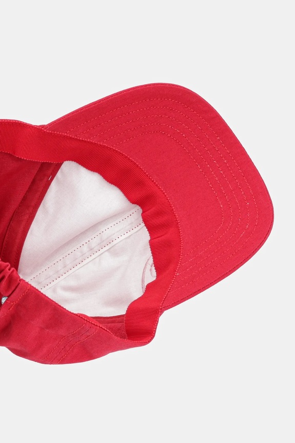 Patou berretto da baseball in cotone rosso AC1000214