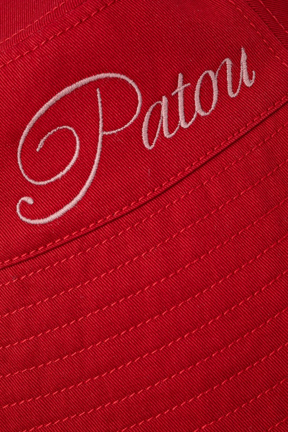 Patou berretto in cotone AC1010214 rosso SS25