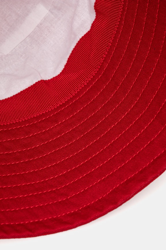 Patou berretto in cotone rosso AC1010214