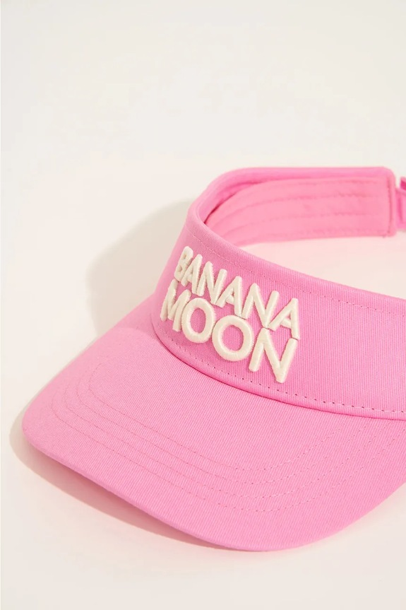 Banana Moon daszek bawełniany Basiccap MAFFIN.BASICCAP różowy SS26
